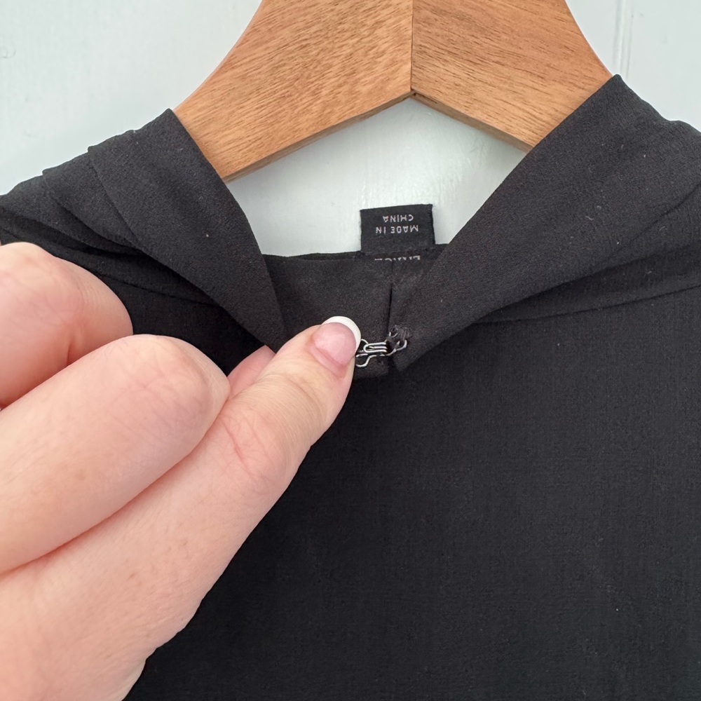 All Saints Black Cassie Sleeveless Romper - Picture 7 of 8